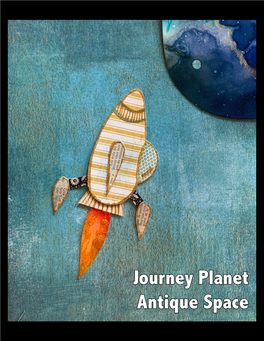 Journey Planet Antique Space Cover by Sara Felix