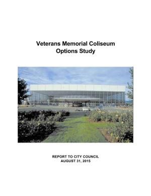 Veterans Memorial Coliseum Options Study