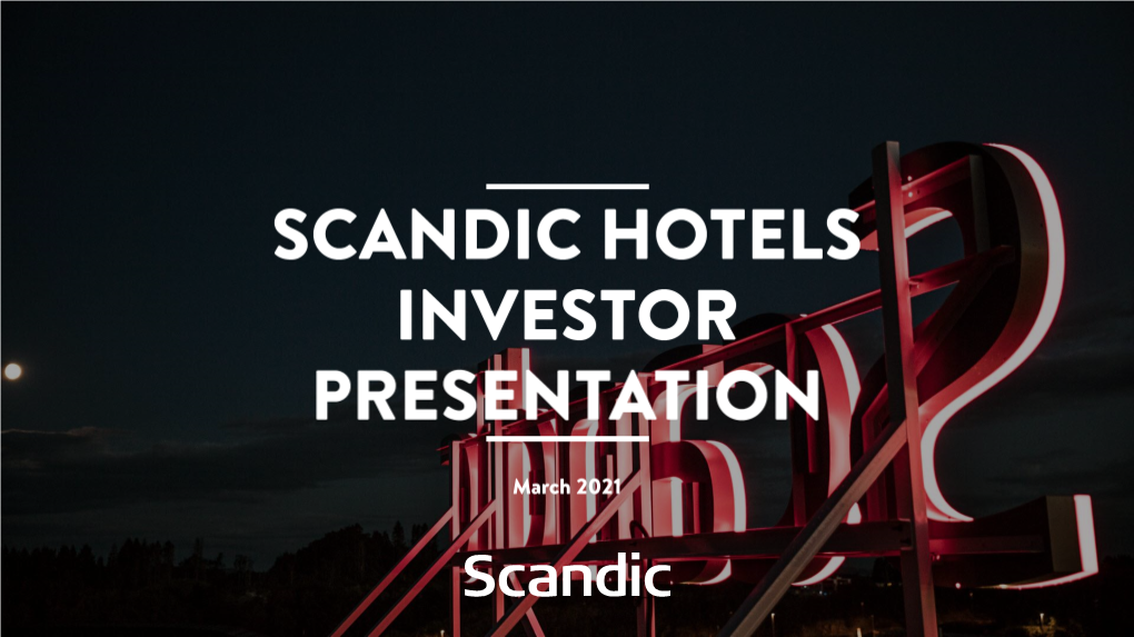 Scandic Hotels Group AB (Publ)