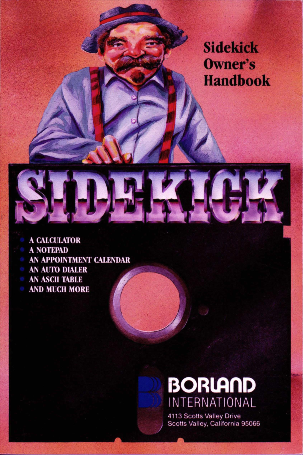 Owner's Handbook SIDEKICK Version 1