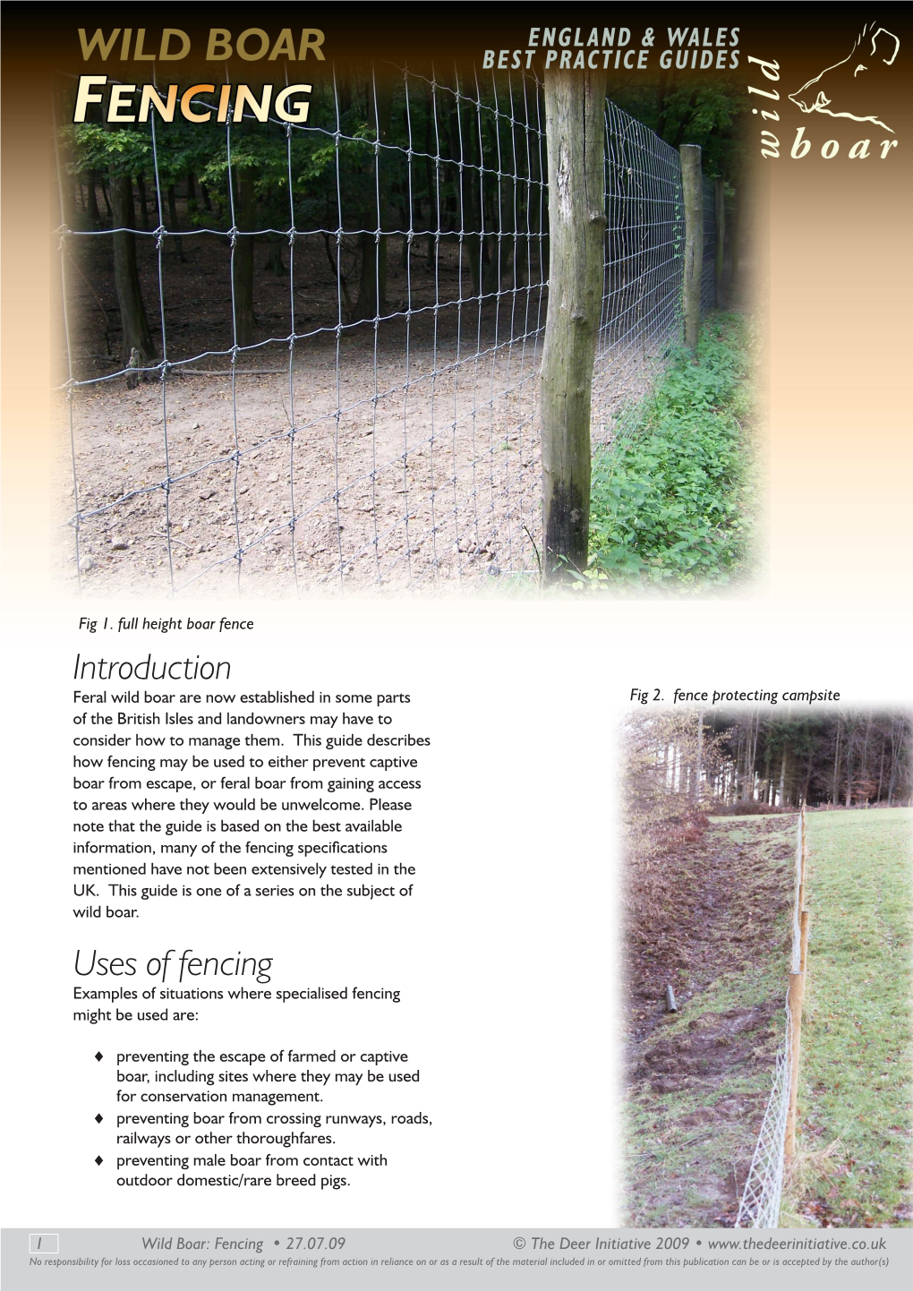 Introduction Uses of Fencing