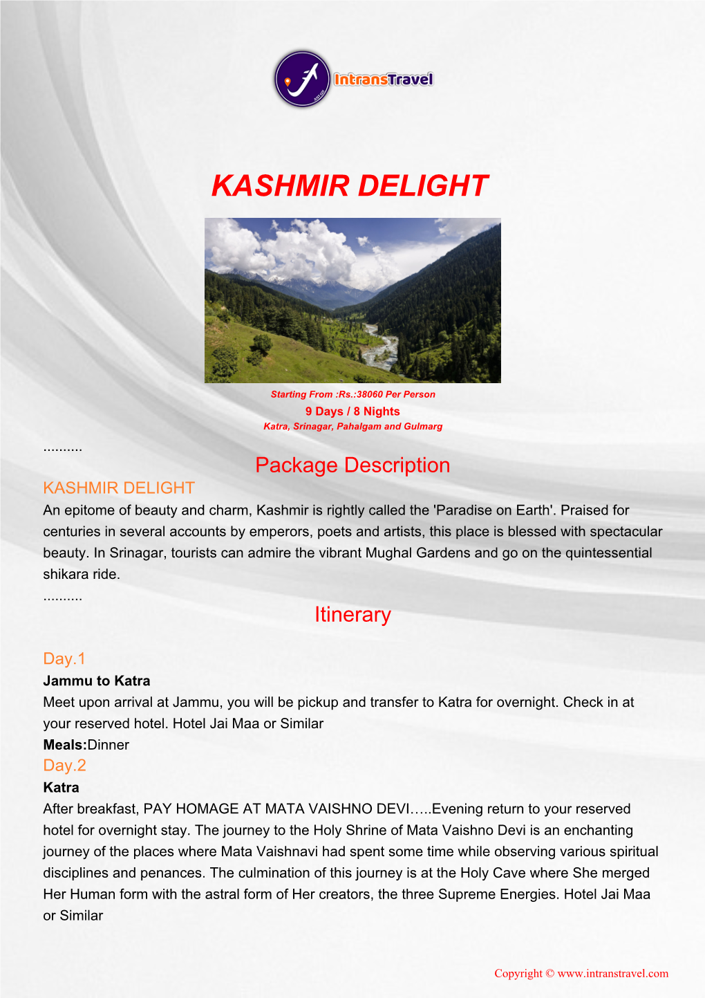 Kashmir Delight