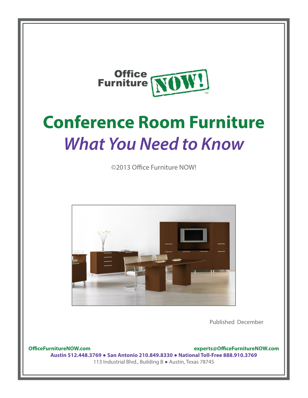 Conference Room Furniture What You Need to Know