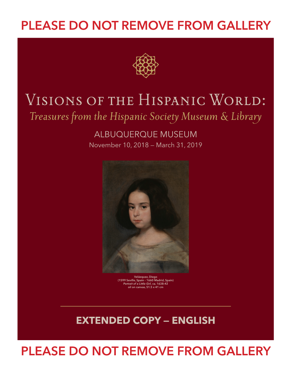 Visions of the Hispanic World: Treasures from the Hispanic Society Museum & Library