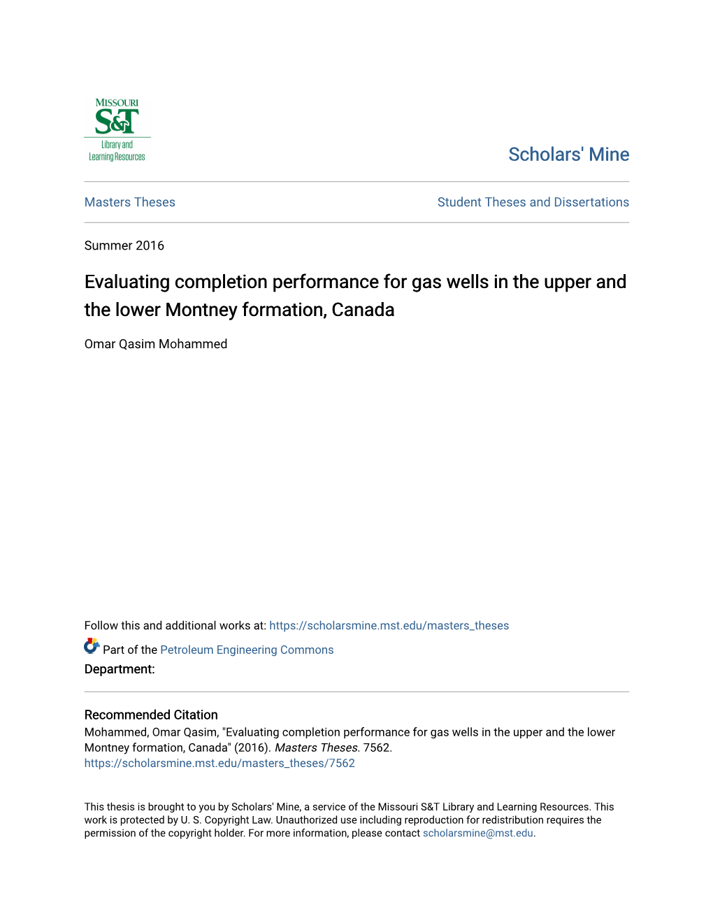 Evaluating Completion Performance for Gas Wells in the Upper and the Lower Montney Formation, Canada