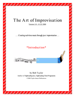 The Art of Improvisation Version 1.0 – 8/22/2000
