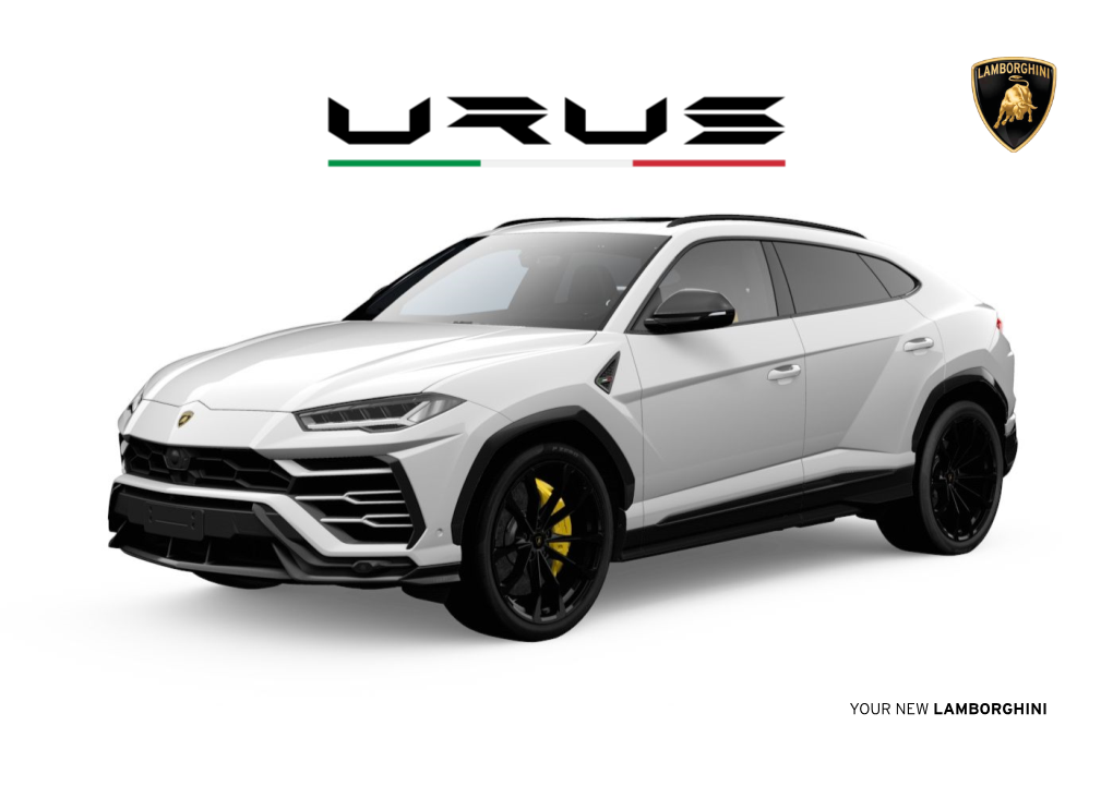 Your New Lamborghini Urus