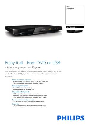 DVP3868GX/94 Philips DVD Player
