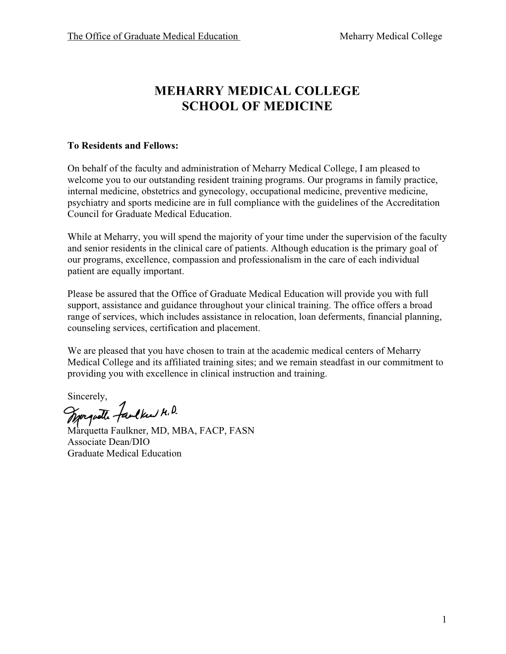 Meharry Medical College School of Medicine
