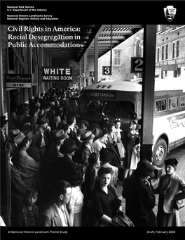 Racial Desegregation in Public Accommodations