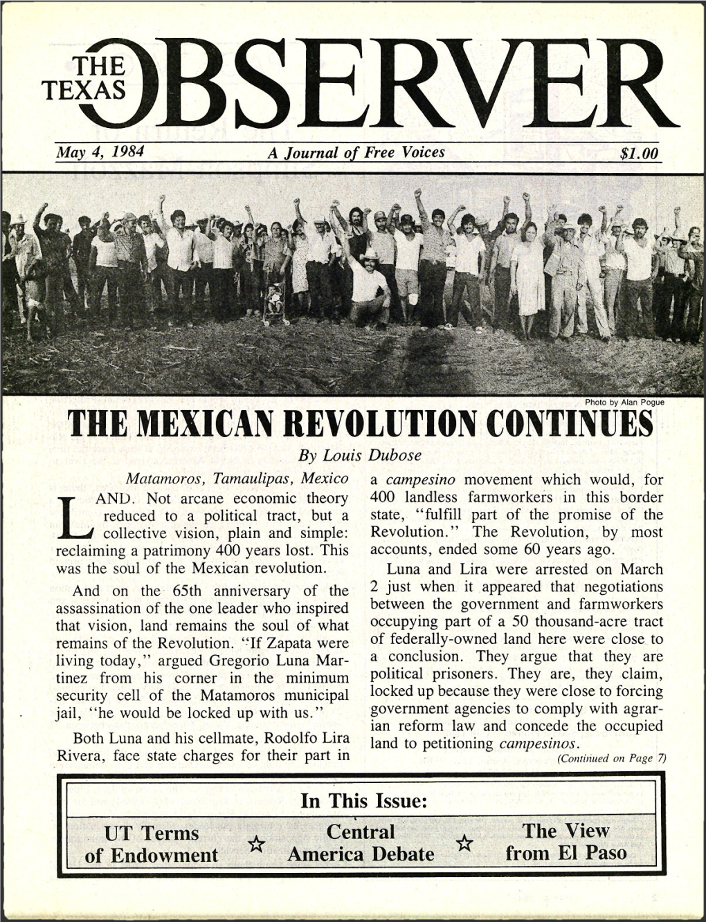 THE MEXICAN REVOLUTION Contiiiblgue