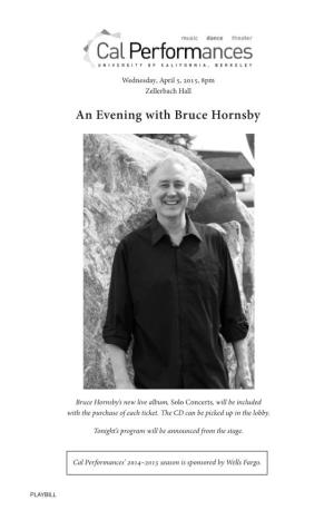 BRUCE HORNSBY's