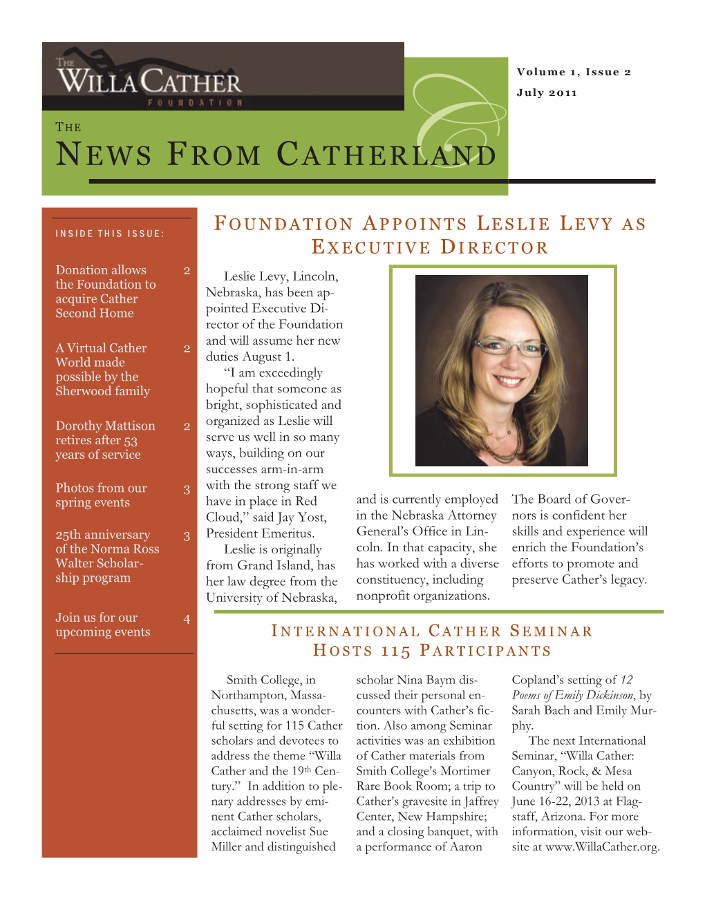 News from Catherland Pa Ge 3