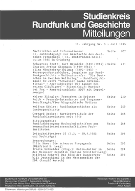 Mitteilungen