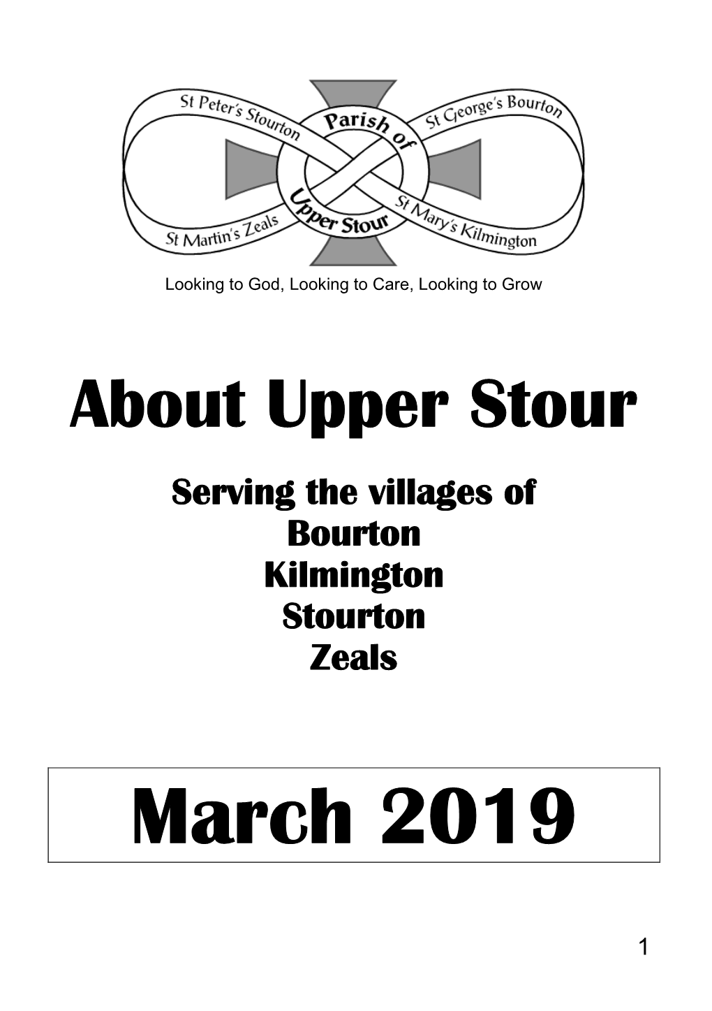 Serving the Villages of Bourton Kilmington Stourton Zeals