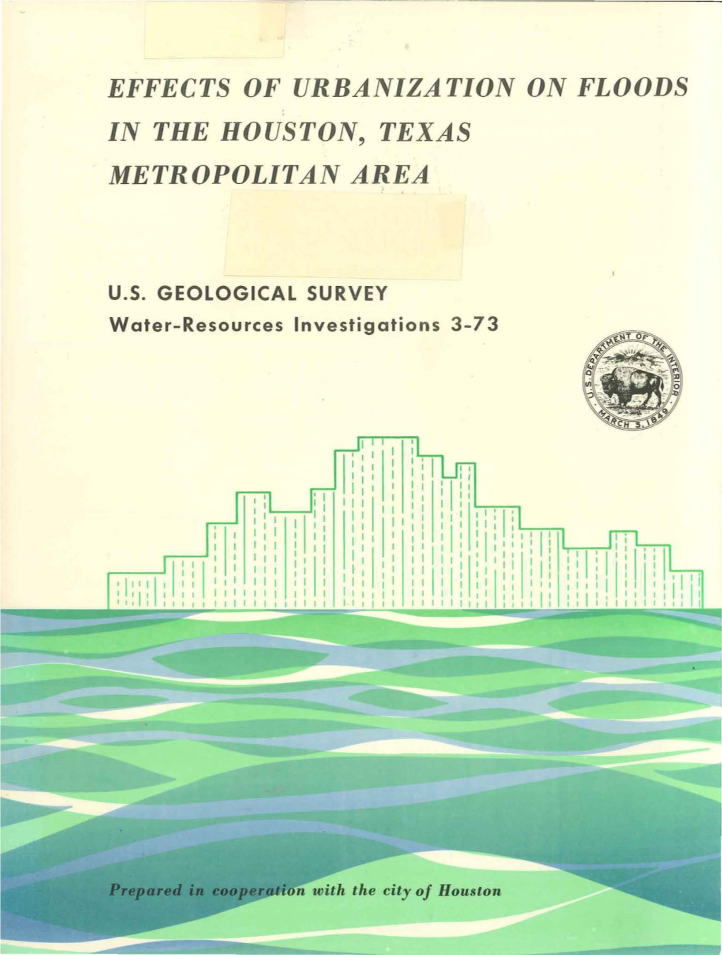 U.S. Geological Survey Water-Resources Investigations Report 3-73