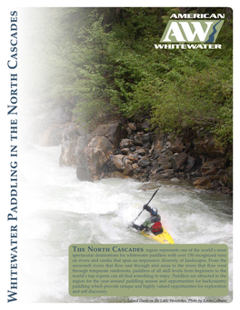 Whitewater Paddling in the North Cascades and Selfdiscovery