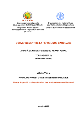 Gouvernement De La République Gabonaise