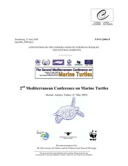 2 Mediterranean Conference on Marine Turtles