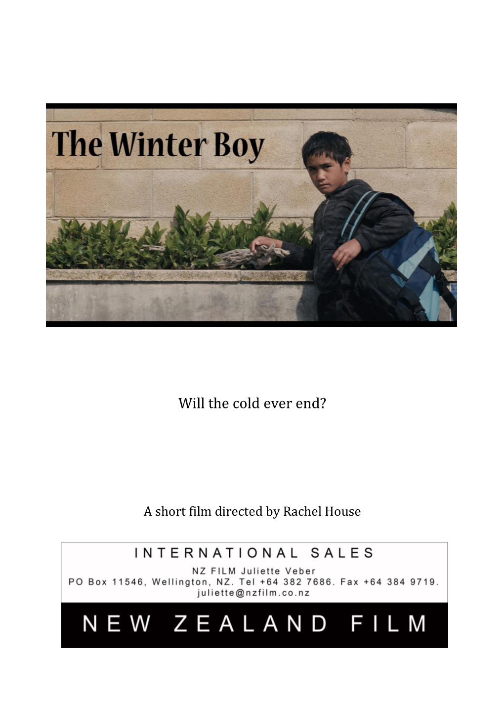 The Winter Boy Press