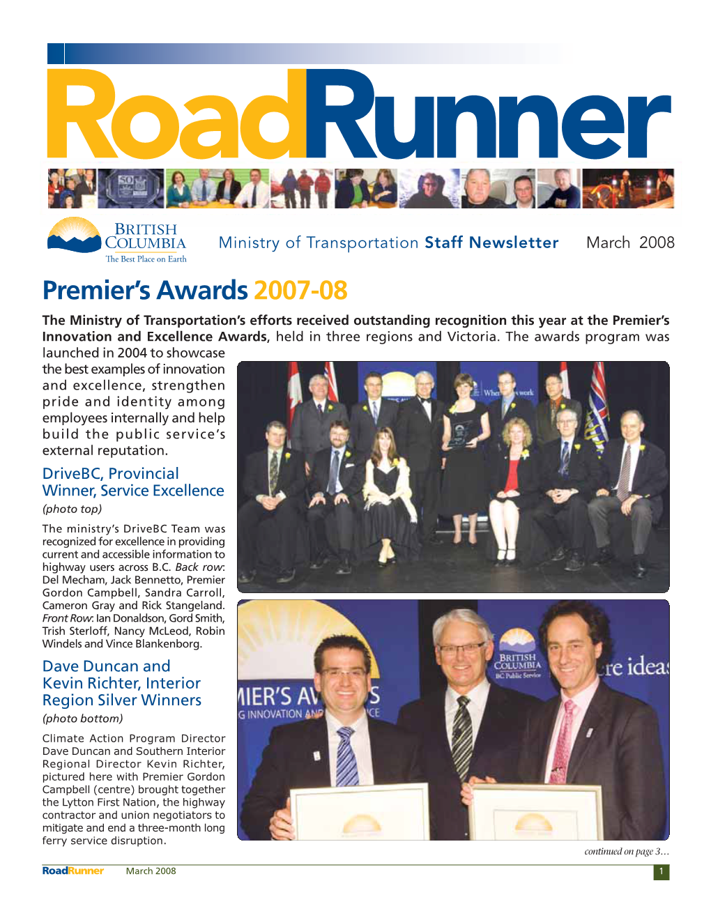 Road Runner, March 2008