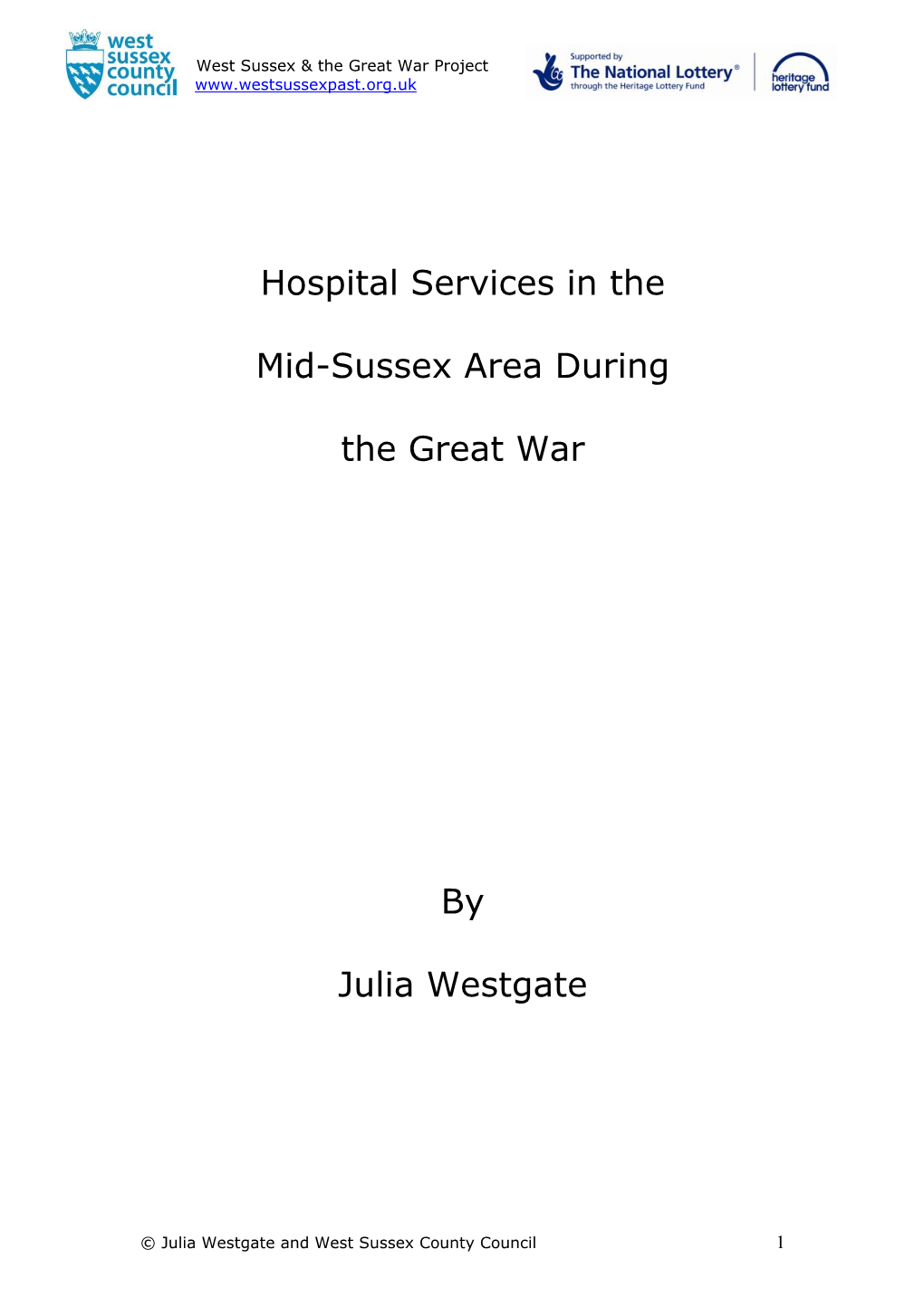 Hospital Services in the Mid-Sussex