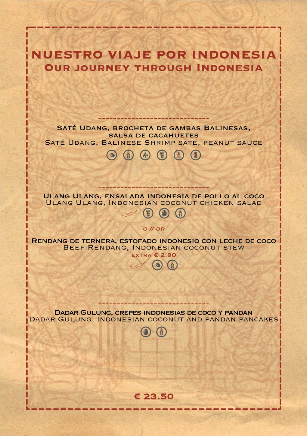 NUESTRO VIAJE POR INDONESIA Our Journey Through Indonesia