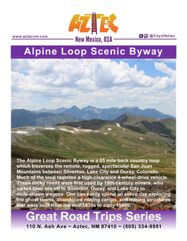 Alpine Loop Scenic Byway