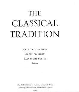 Classical Iradition