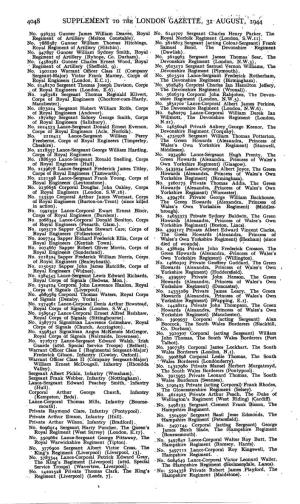 4048 Supplement to the London 'Gazette, 31 August,' 1944