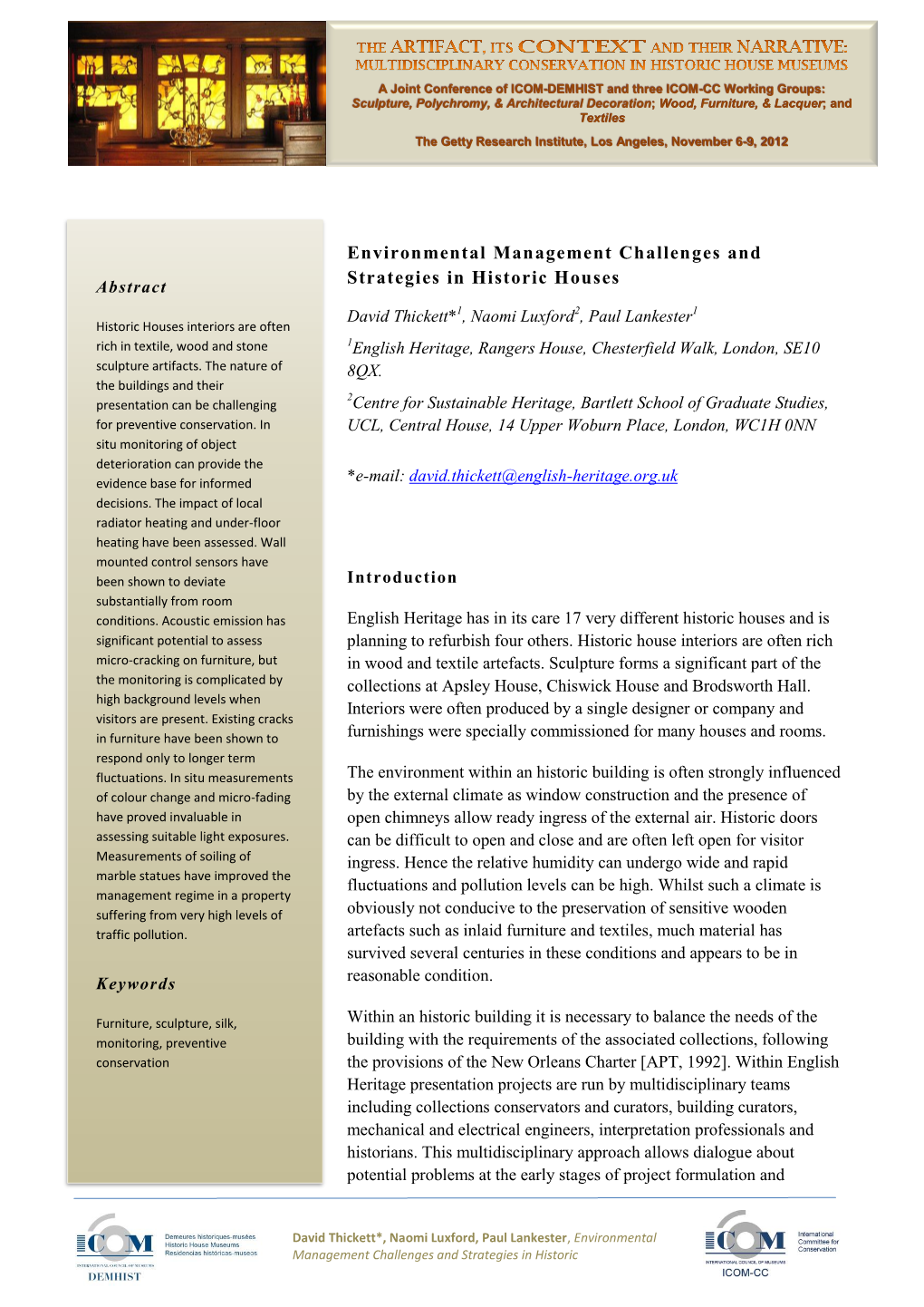 Environmental Management Challenges And