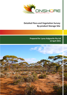Detailed Flora and Vegetation Survey By-Product Storage Site
