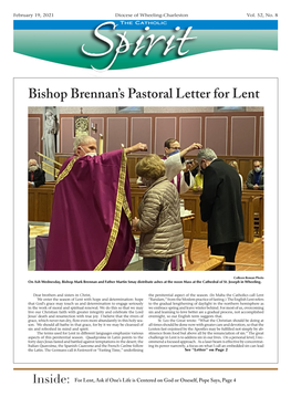 Bishop Brennan's Pastoral Letter for Lent