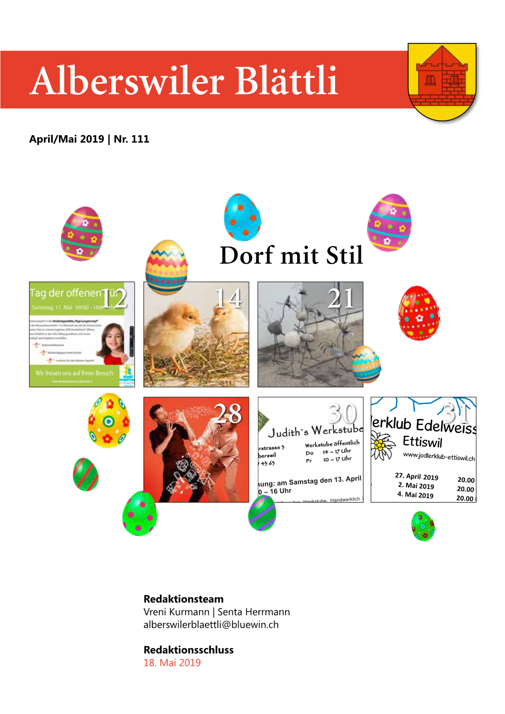 Alberswiler Blättli April 2019