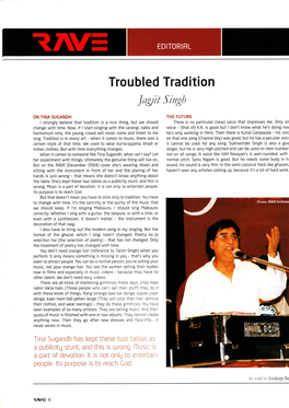 Troubled Tradition Jagit Siogh
