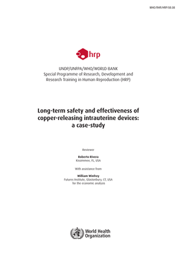 Long-Term Safety and Effectiveness of Copper-Releasing Intrauterine Devices: a Case-Study