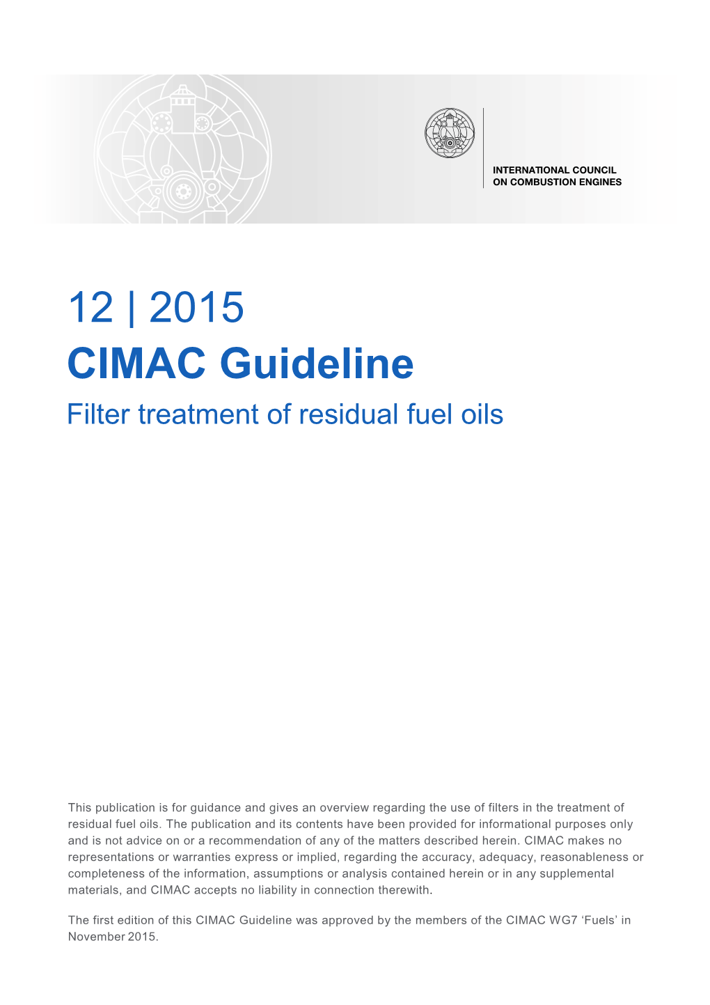 Guideline on Filter Treatment of Residual Fuel Oils [PDF]