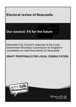 Electoral Review of Newcastle Our Council: Fit for the Future