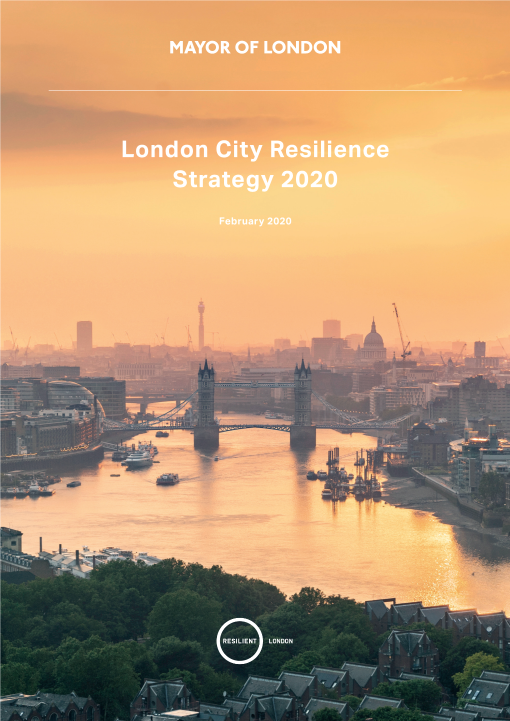 London City Resilience Strategy 2020