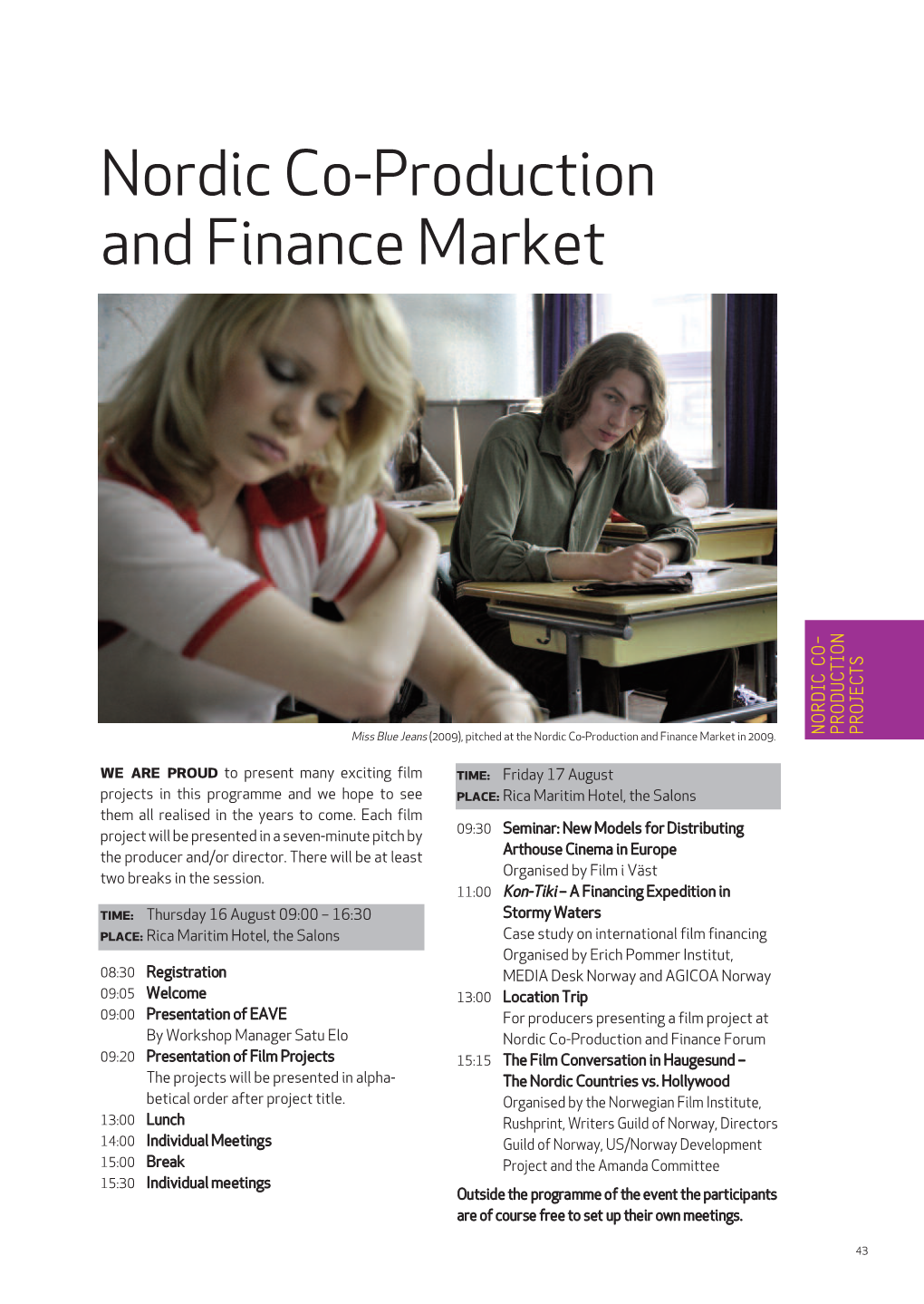 NNF2012 – Nordic Co-Production and Finance Market