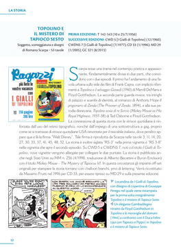 Topolino E Il Mistero Di Tapioco Sesto