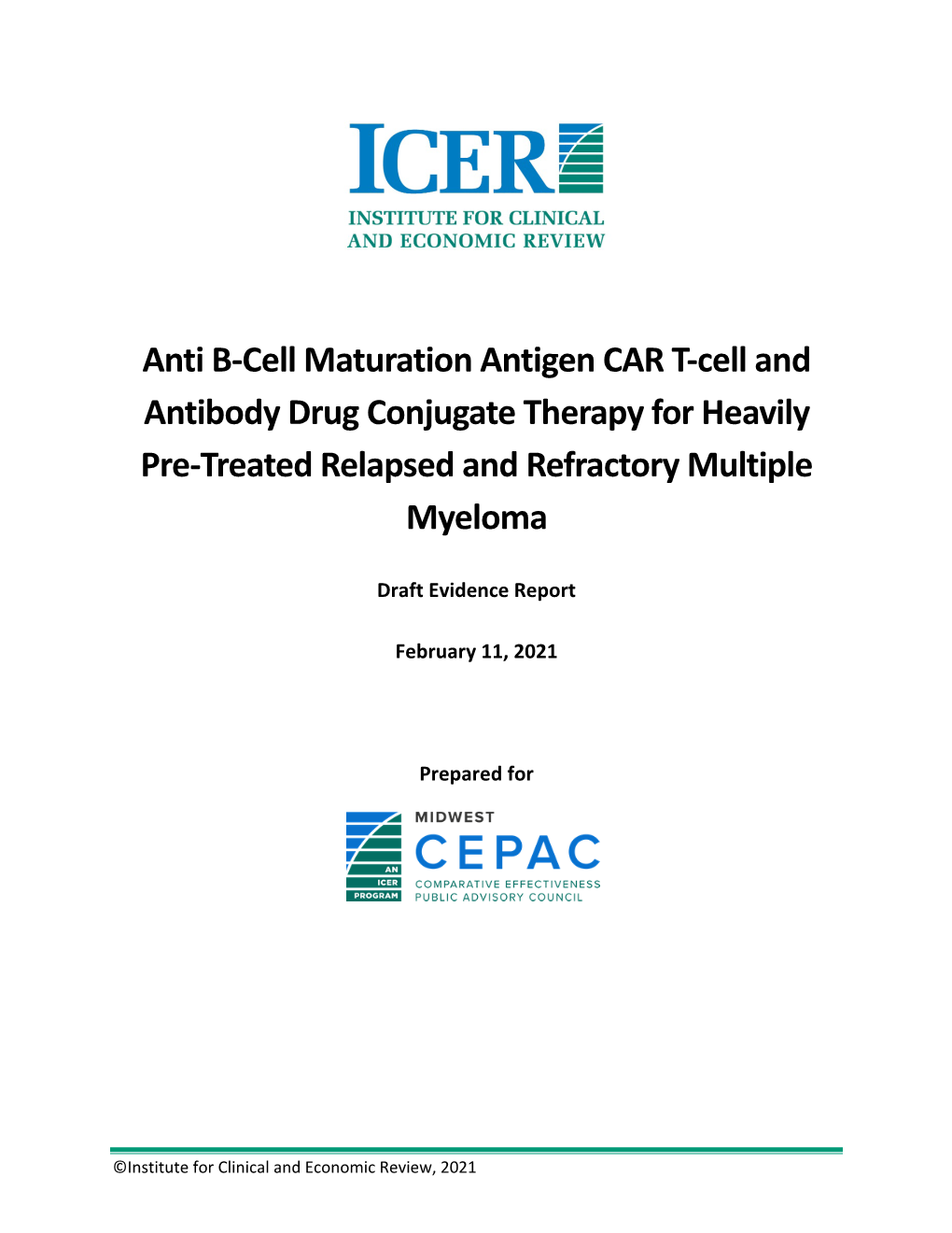 Anti B-Cell Maturation Antigen CAR T-Cell and Antibody Drug Conjugate Therapy for Heavily Pre-Treated Relapsed and Refractory Multiple Myeloma