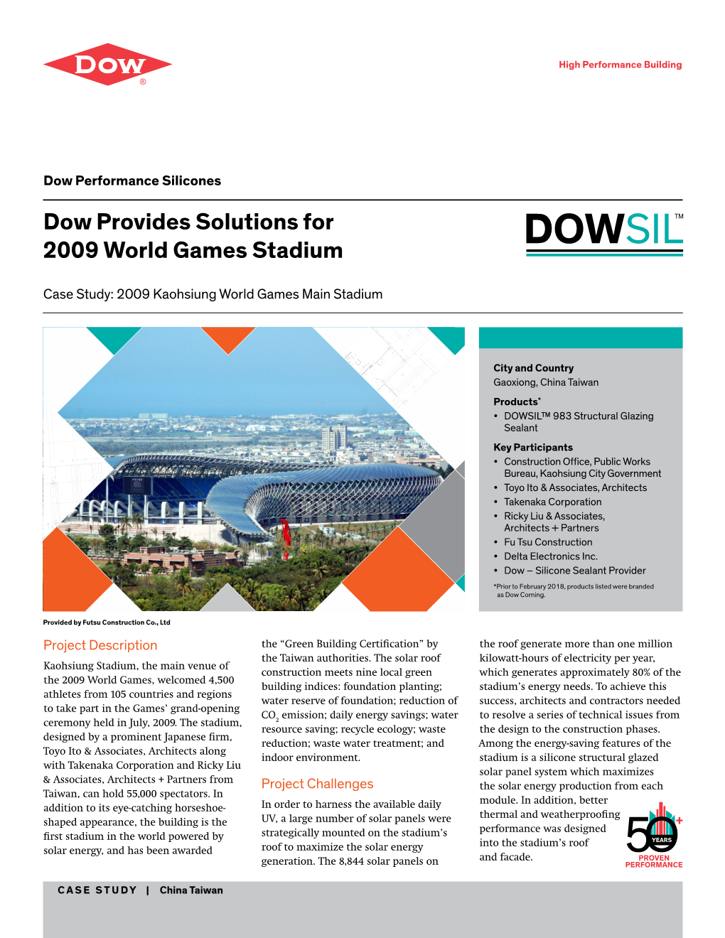 2009 Kaohsiung World Games Main Stadium, Gaoxiong, China Taiwan
