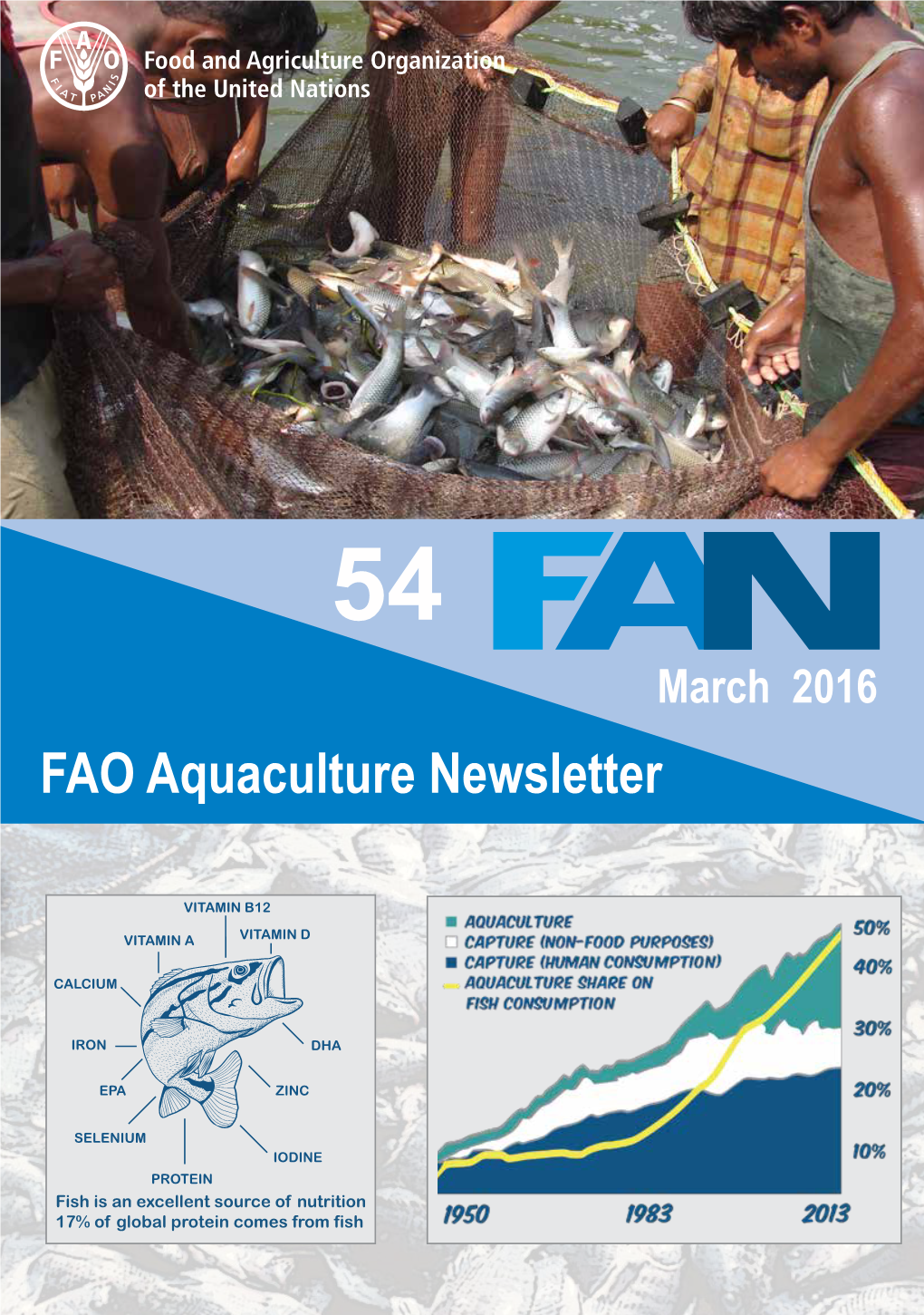 FAO Aquaculture Newsletter No. 54, March 2016