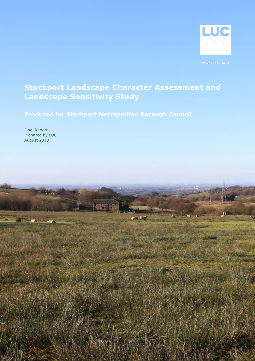 Stockport Landscape Character Assessment 2018