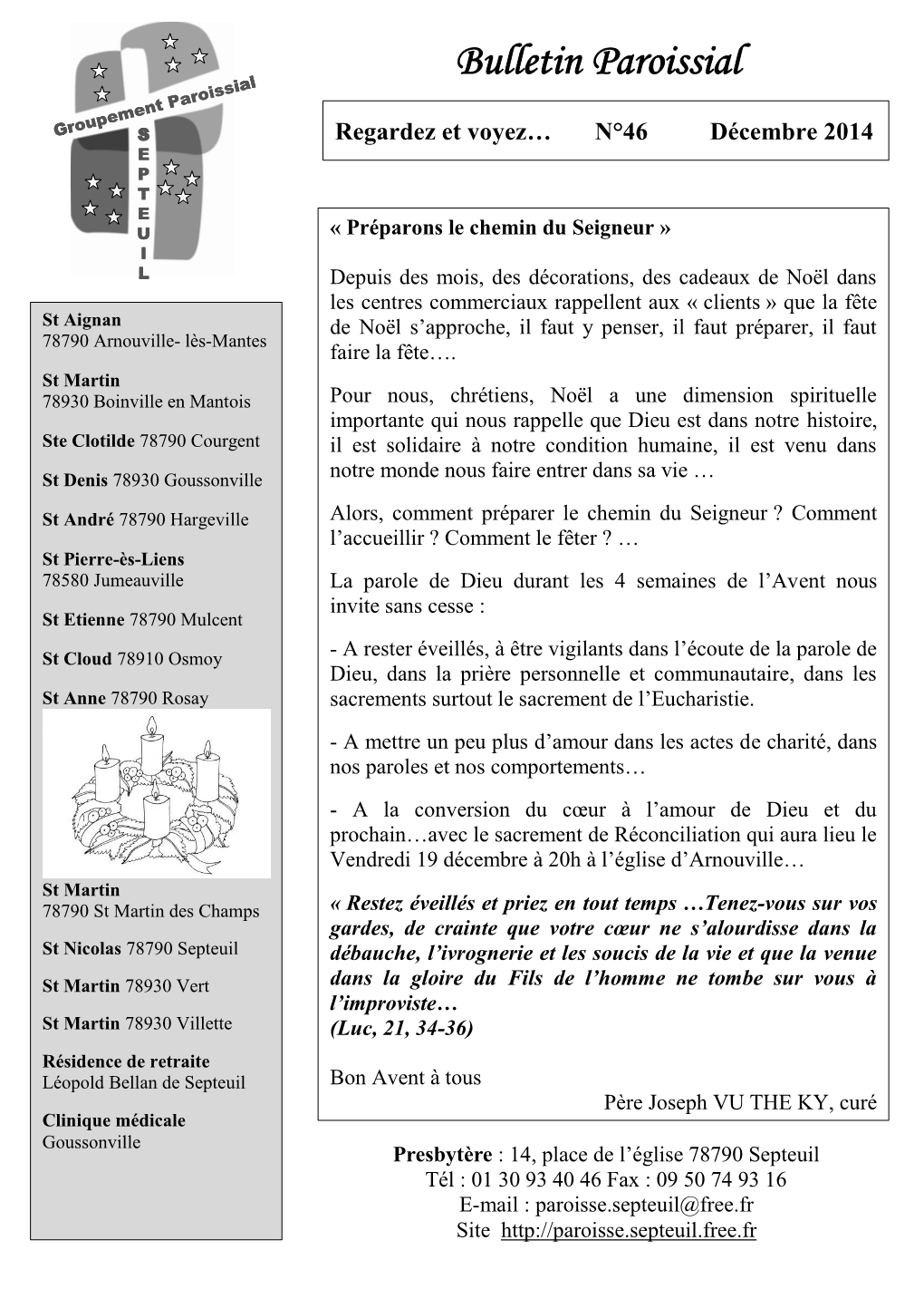 Bulletin Paroissial