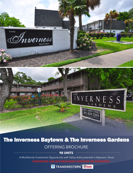 The Inverness Baytown & the Inverness Gardens