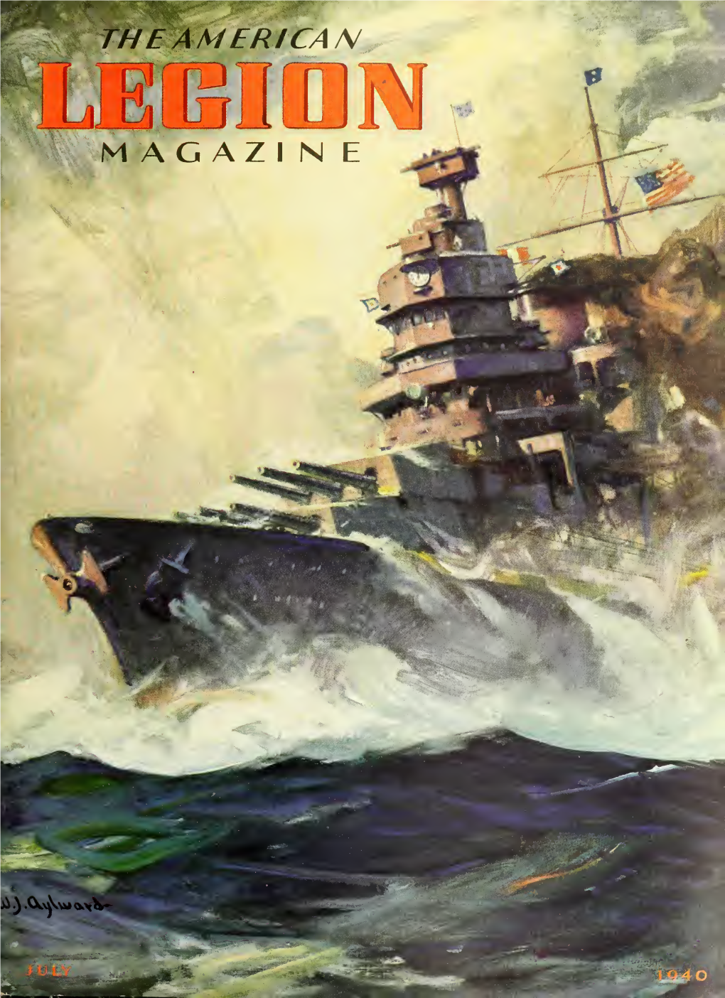 The American Legion Magazine [Volume 29, No. 1 (July 1940)]