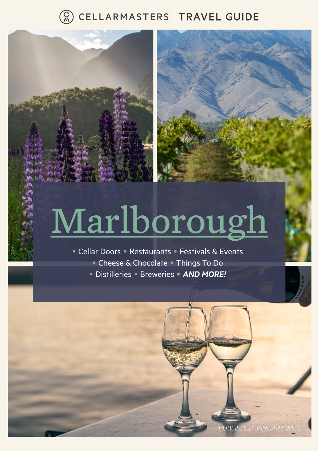 Marlborough • Cellar Doors • Restaurants • Festivals & Events • Cheese & Chocolate • Things to Do • Distilleries • Breweries • and MORE!
