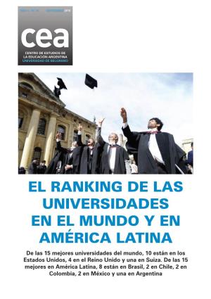 El Ranking De Las Universidades En El Mundo